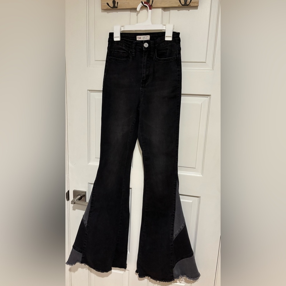 YMI Black Flare Jeans
